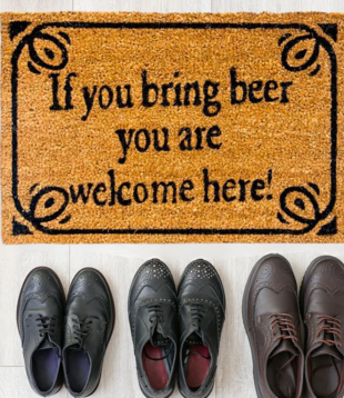 doormat - if you bring beer