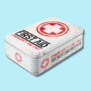 tin box - flat - first aid