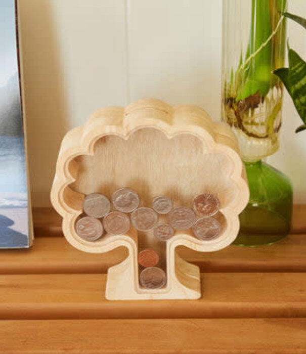 Kikkerland money bank - tree