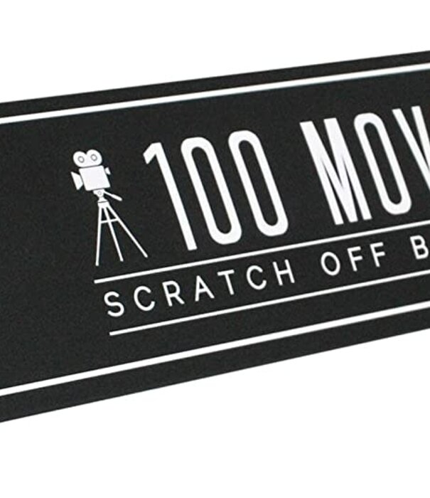 Gift Republic scratch poster - 100 movies