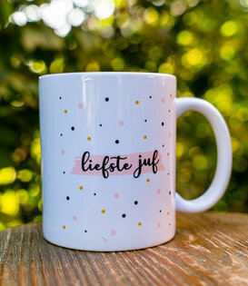 mug - liefste juf