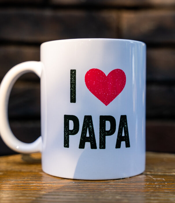 Jelly Jazz drinking cup - I love papa