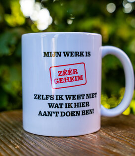 mok - mijn werk is zeer geheim