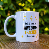 drinking cup - awesome teacher