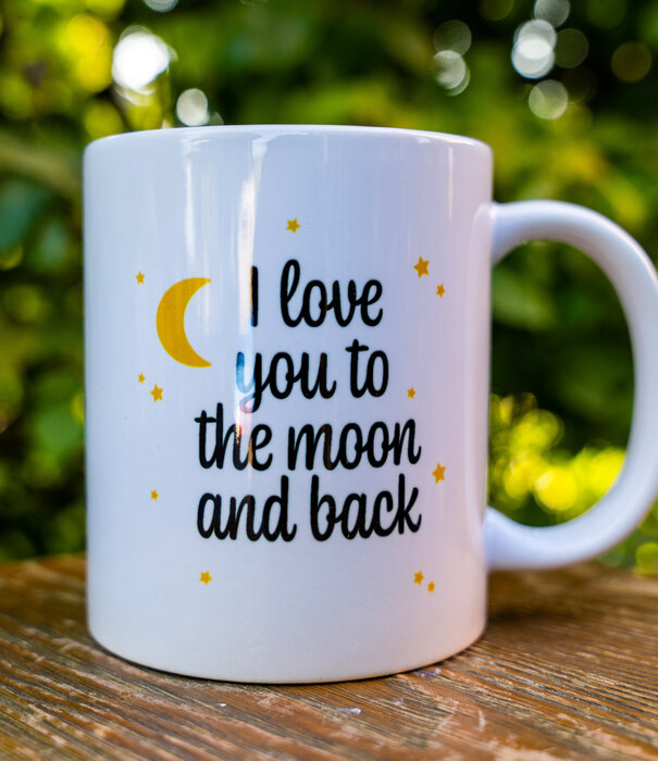 Jelly Jazz drinkbeker - love you to the moon