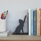 bookend - cat  bookshelf