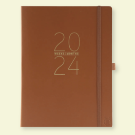 agenda 2024 - 18mnd - classic (bruin) (L)