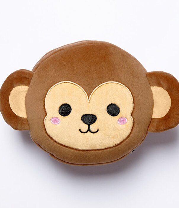 Puckator travel pillow - relaxeazzz - Jeremy the monkey