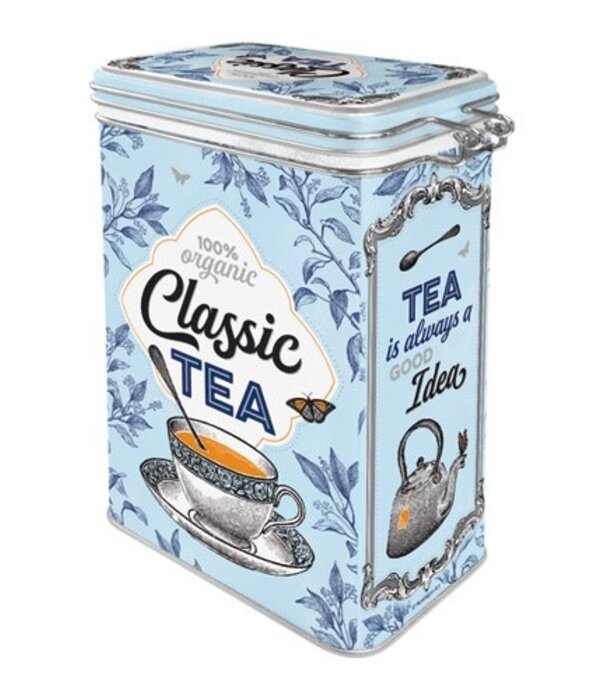 Nostalgic Art clip top box - classic tea