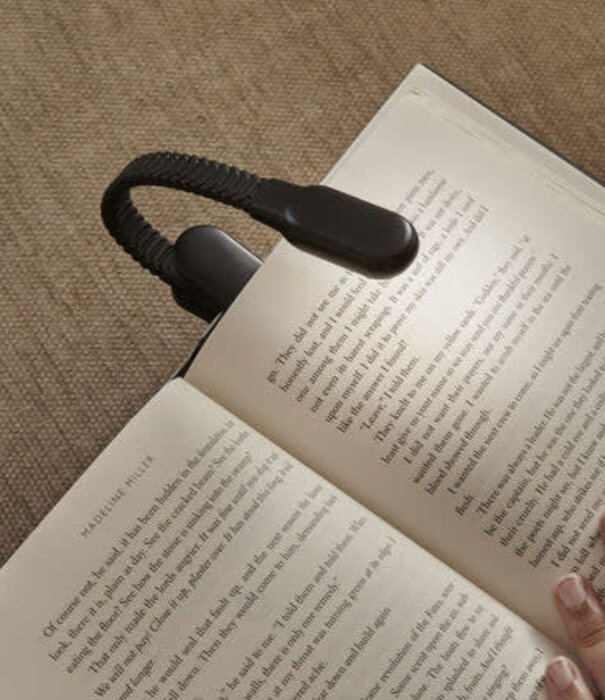 Kikkerland rechargeable book light with clip