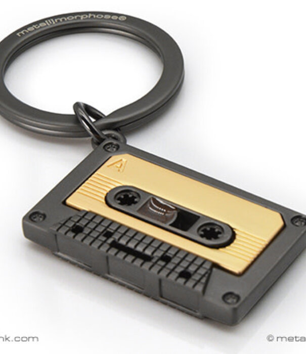 Metalmorphose keyring - audio cassette