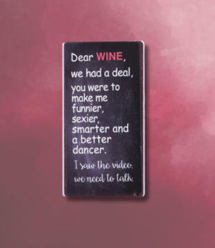 magnet - dear wine