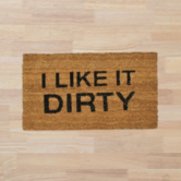 doormat - I like it dirty