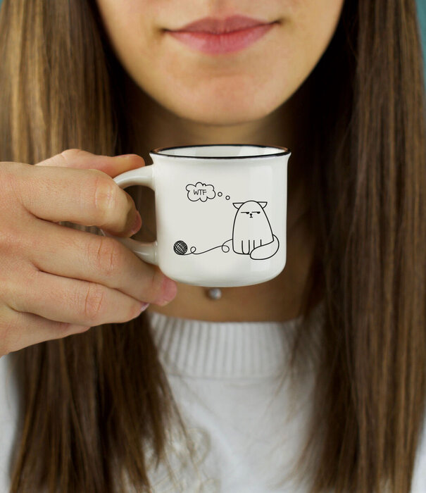 Legami espresso mugs - dog & cat