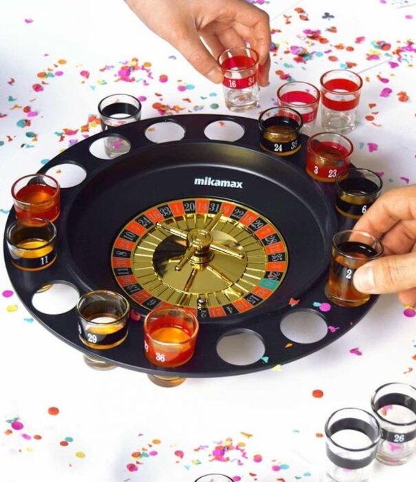 Jelly Jazz drinking game - roulette