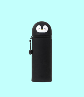 pencil case - kawaii - penguin