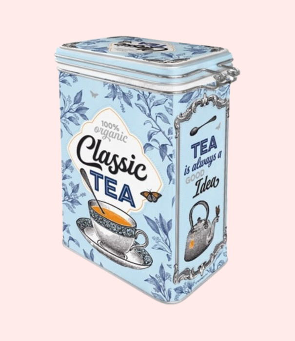 Nostalgic Art clip top box - classic tea
