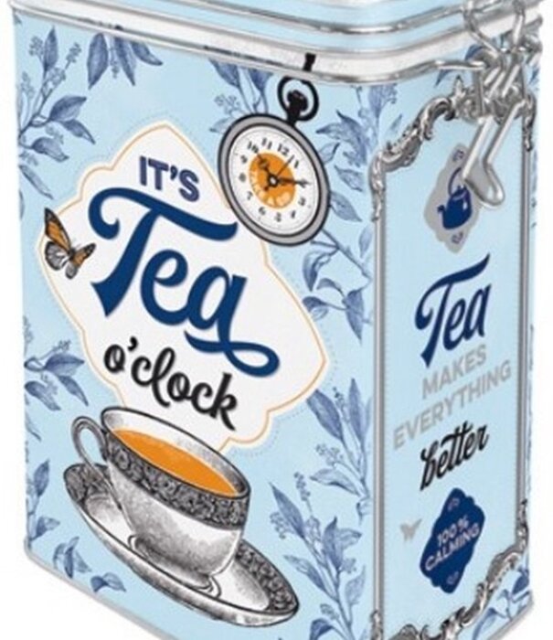 Nostalgic Art clip top box - classic tea