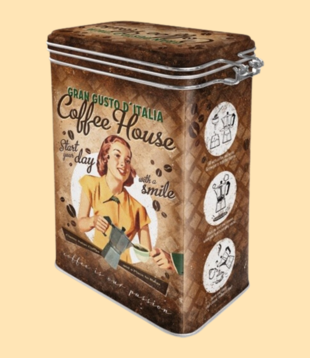 clip top box - coffee house