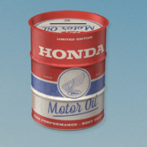 money box - oil barrel - honda