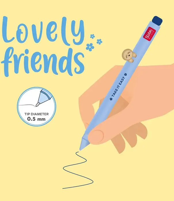 Legami gel pen - lovely friends - sloth
