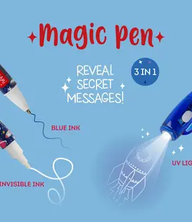 invisible ink pen - space
