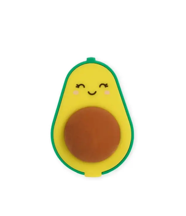 Legami pencil sharpener with eraser - avocado