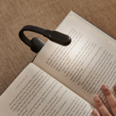 rechargeable book light with clip