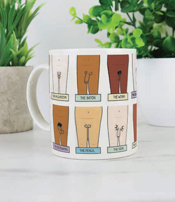 Gift Republic drinking cup - penis