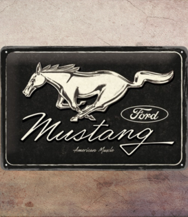 sign - 20x30 - Ford Mustang