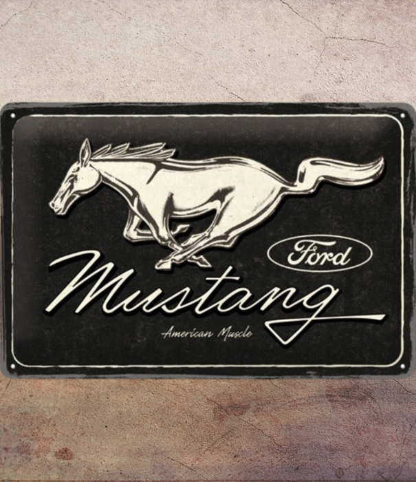 Nostalgic Art metal sign - 20x30 - Ford Mustang