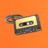 keyring - audio cassette