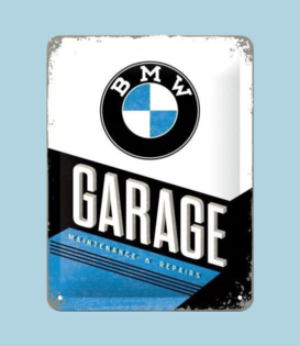 sign - 15x20 - BMW garage