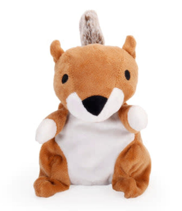 Kikkerland dog toy - 2 in 1 squirrel