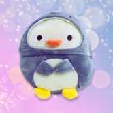 knuffel - Yabu pinguïn (grijs)