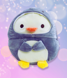 plush - Yabu penguin (grey)