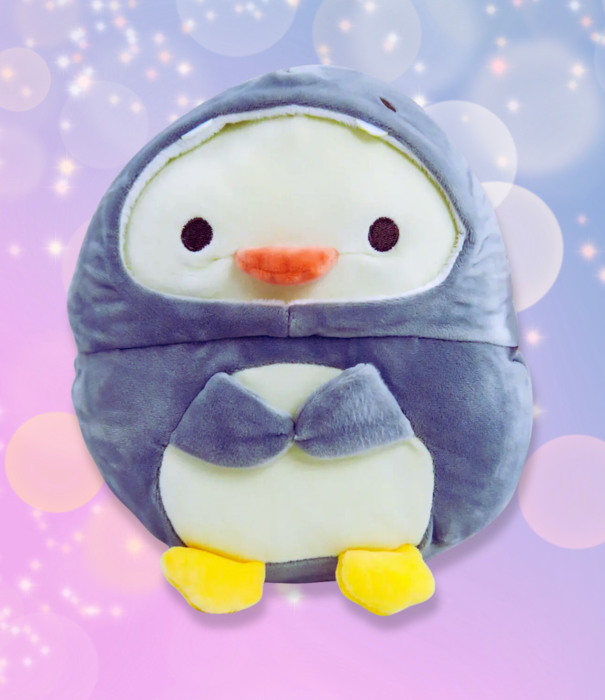 Kenji plush - Yabu penguin (grey)