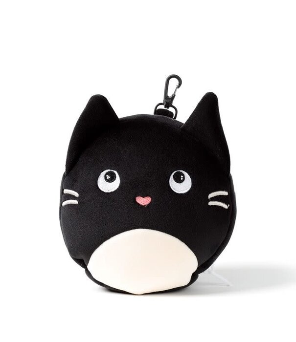 Puckator travel pillow - relaxeazzz - Feline Fine the black cat