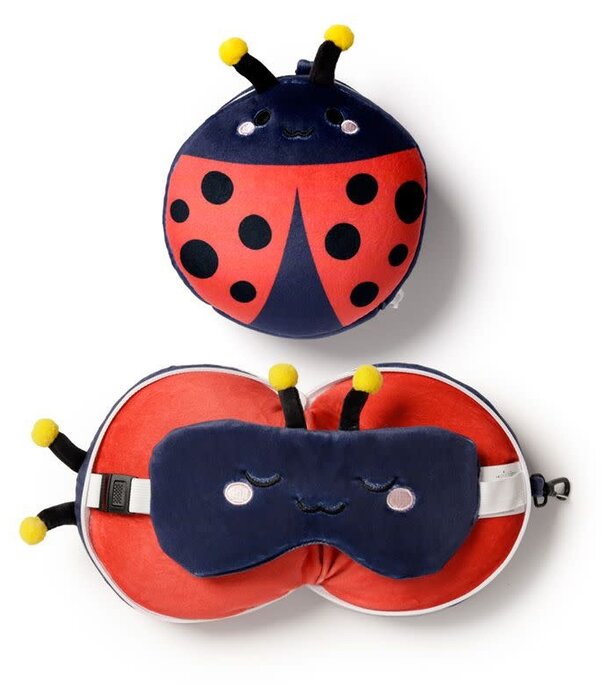 Puckator travel pillow - relaxeazzz - Tilly the ladybird