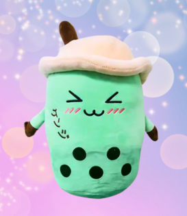 knuffel - Yabu Boba Man (groen)