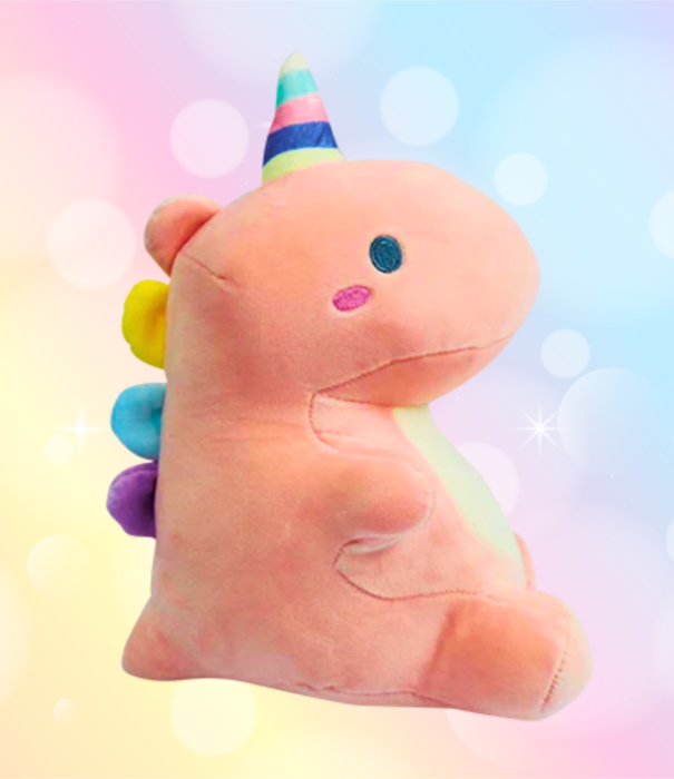 Kenji knuffel - Yabu Party Dino (roze)