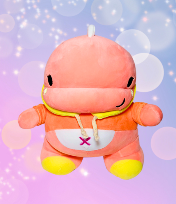 Kenji plush - Yabu Rex (pink)