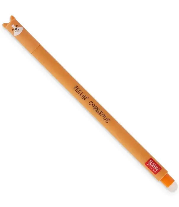 Legami erasable pen - corgi