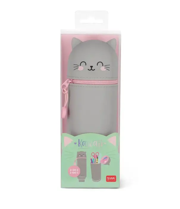 Legami pencil case - kawaii - kitty