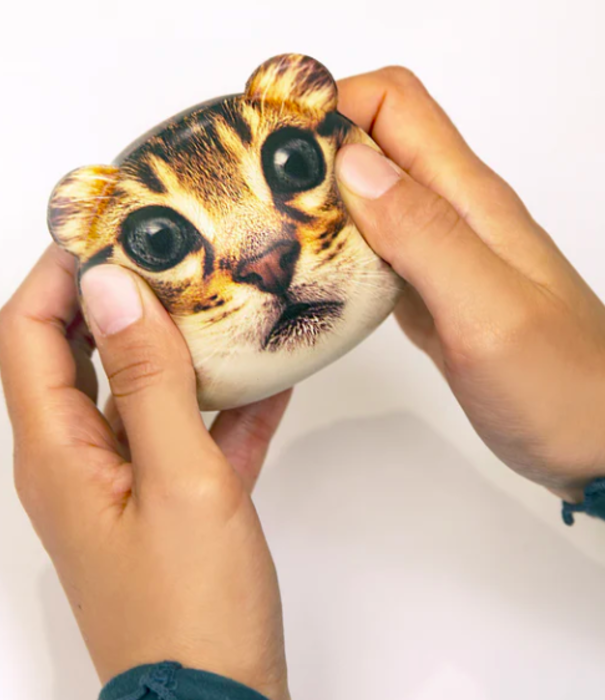 Kikkerland stress ball - cat