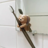toothbrush holder - sloth
