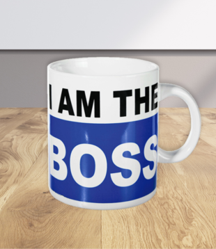 mug XL - the boss