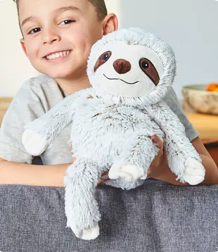 heatable plush - warmies - sloth