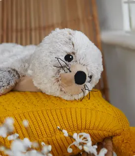 verwarmbare knuffel - warmies - zeehond