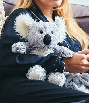 heatable plush - warmies - koala